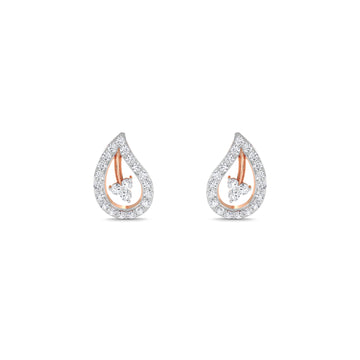 Antique Lab Grown Diamond Studs Gift For Her