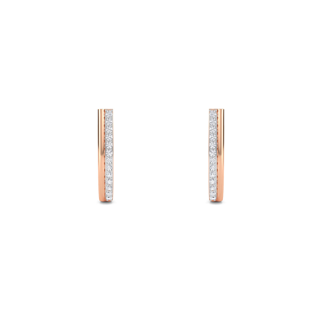 Imperia Diamond Hoop Earrings