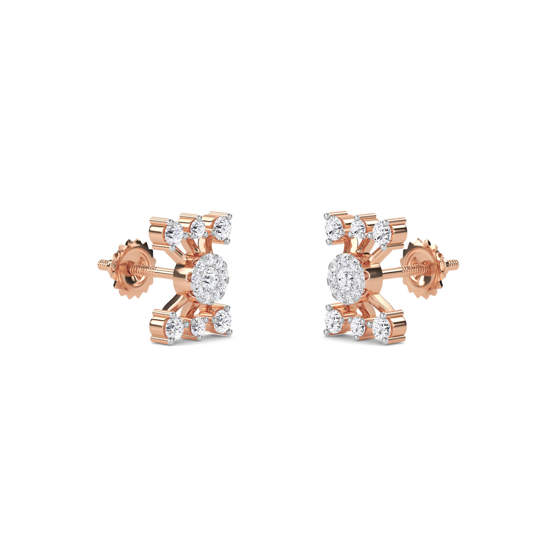 Unique Diamond Girls Studs Earrings