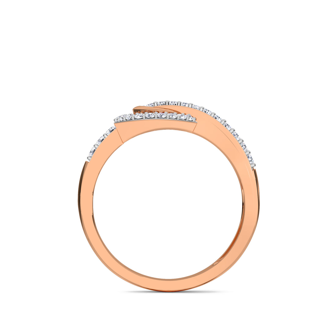 Dazzle Diamond Cricle Ring For Her