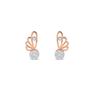 Grogeous Tiny Lab Grown Diamond Studs Earrings