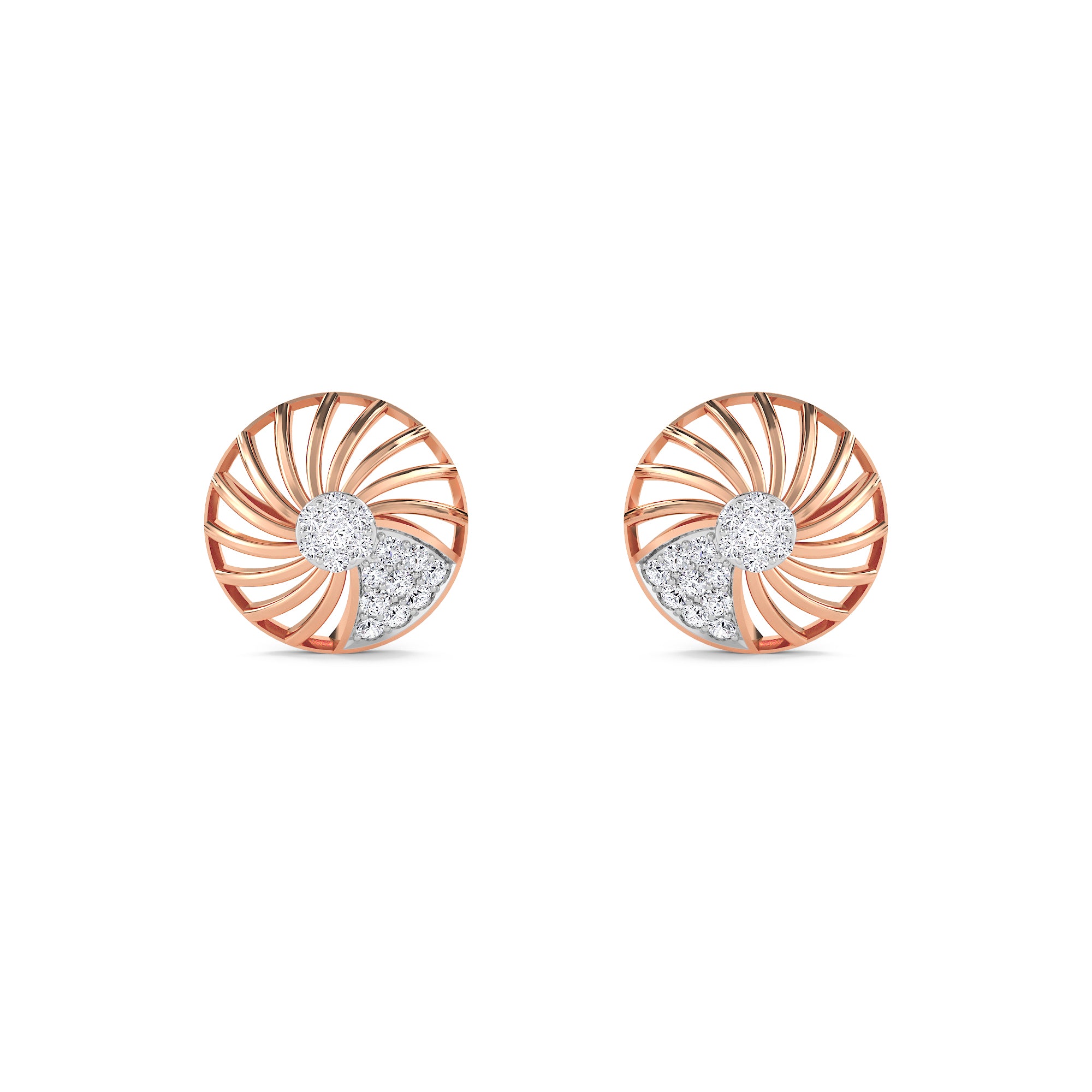 Blossom Lab Grown Diamond Studs For Women