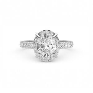 Eterna Solitaire Diamond Ring (Silver)