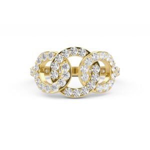 Celeste Halo Diamond Ring
