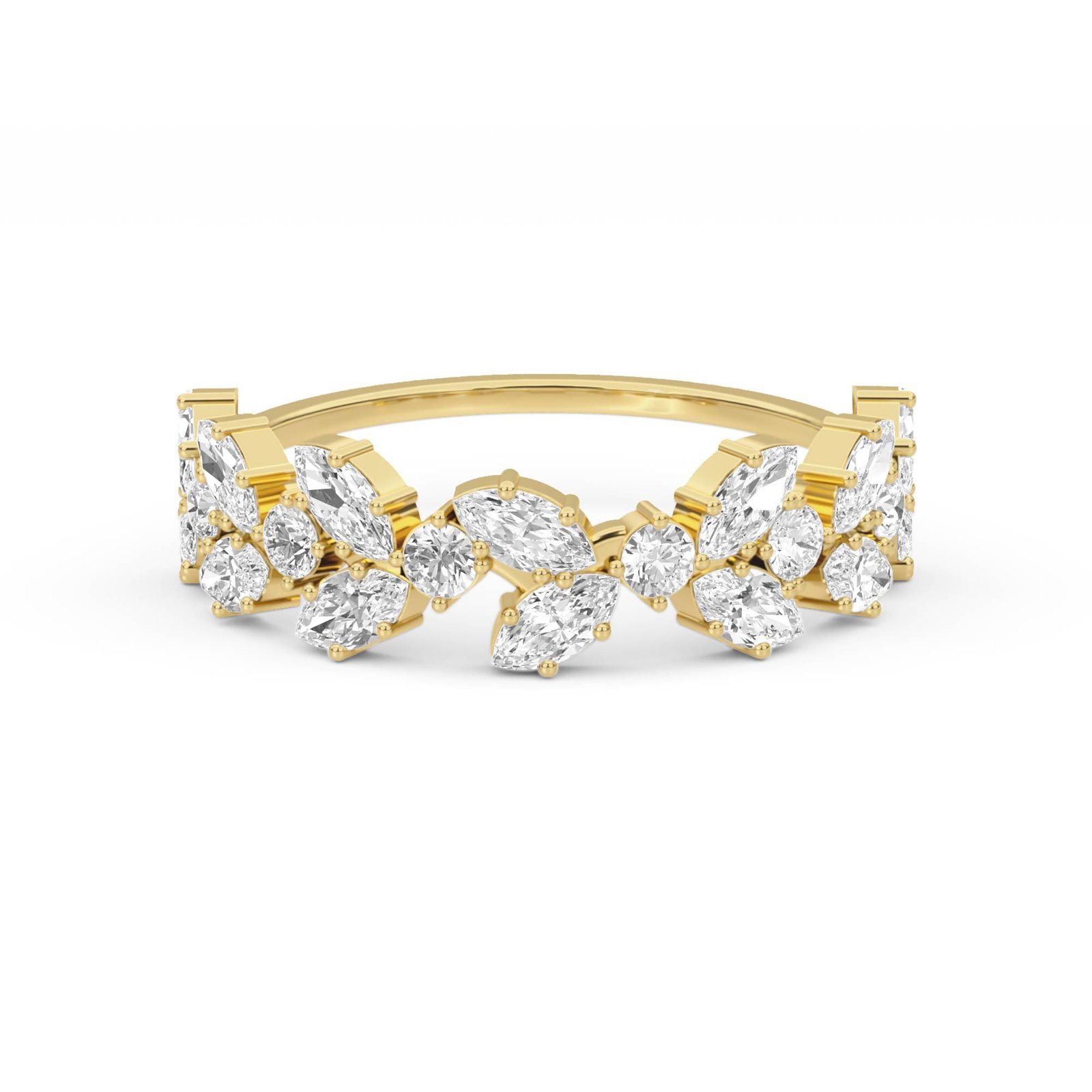 Marquise Bloom Diamond Ring