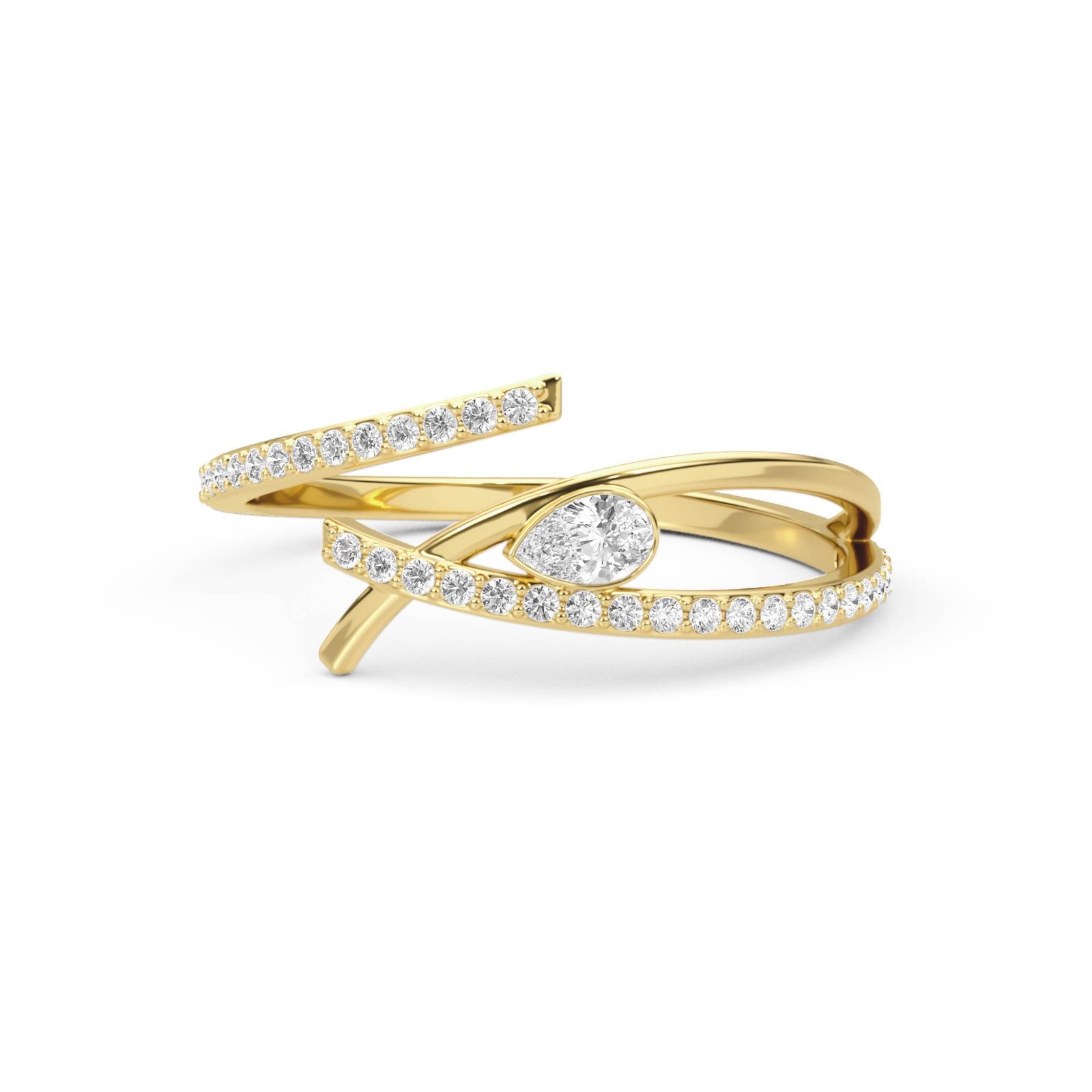 Twilight Dew Diamond Ring