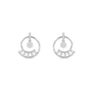 Legacy Of Luxury Diamond Earrings (Silver)
