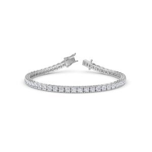 Shimmer Lab Grown Diamond Tennis Bracelet (Silver)