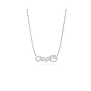 Latest Infinity Style Lab Grown Diamond Pendant (Silver)
