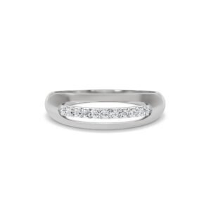 Charming Diamond Hattie Engagement Ring (Silver)