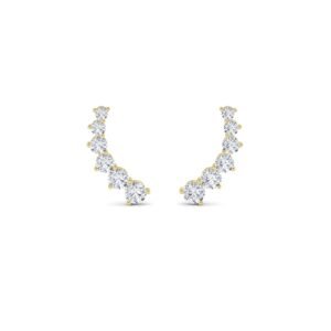 Climber Six Stone Fashion Earrings