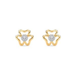 Latest Diamond Flower Style Studs