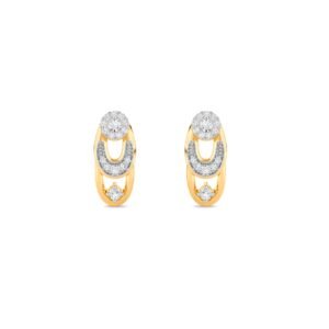 Modern Lab Grown Diamond Earrings