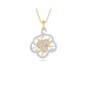 Sparking Diamond Blossom Gift Pendant