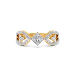 Trendy Lab Grown Diamond Womens Ring