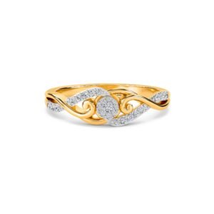 Luxurious Lab Grown Diamond Twisted Ring