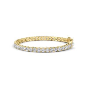 Heavenly Solitaire Tennis Bracelet For Girls