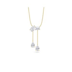 Glamorous Suai Dhaga Style Diamond Pendant