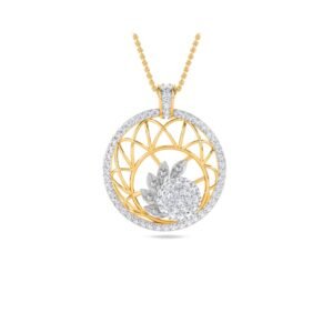Designer Nesting Diamond Cluster Pendant